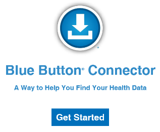blue button